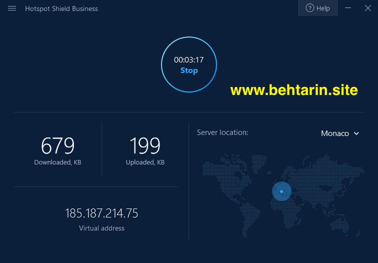 سایت Hotspot Shield