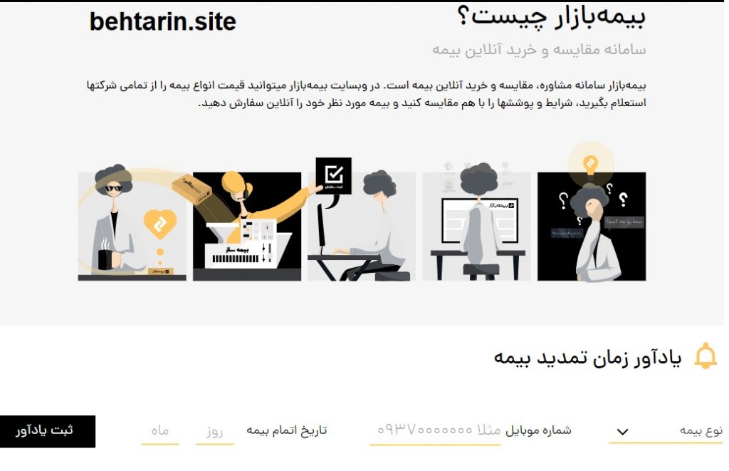 کارکرد بیمه بازار