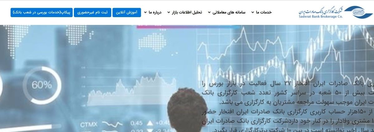 هر آنچه باید از کارگزاری بانک صادرات (SaderatBourse) بدانید، رتبه الف بورس