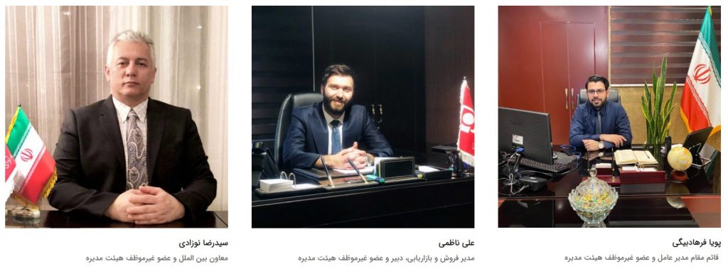 پویا فرهاد بیگی، علی ناظمی، سیدرضا نوزادی