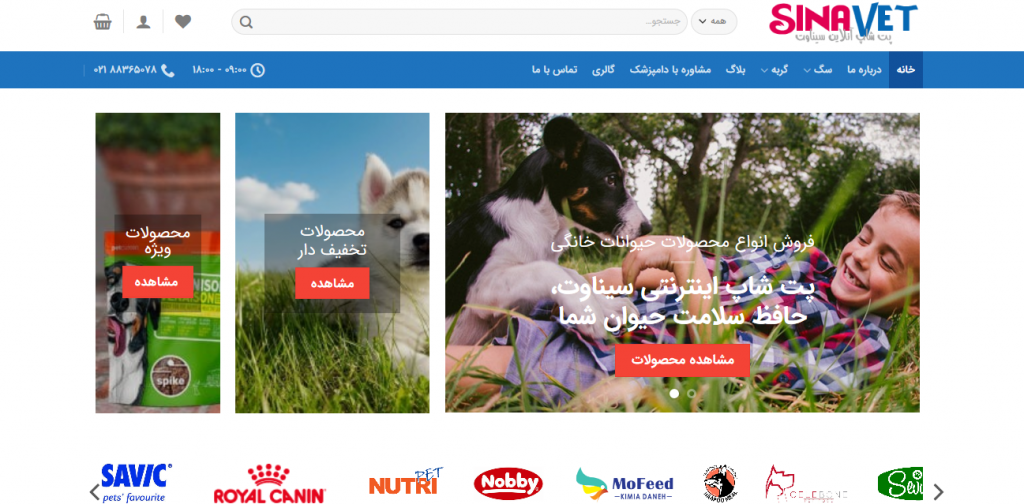 دربارهی فروشگاه اینترنتی سیناوت